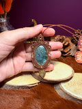 Talisman en Agate mousse Hindi