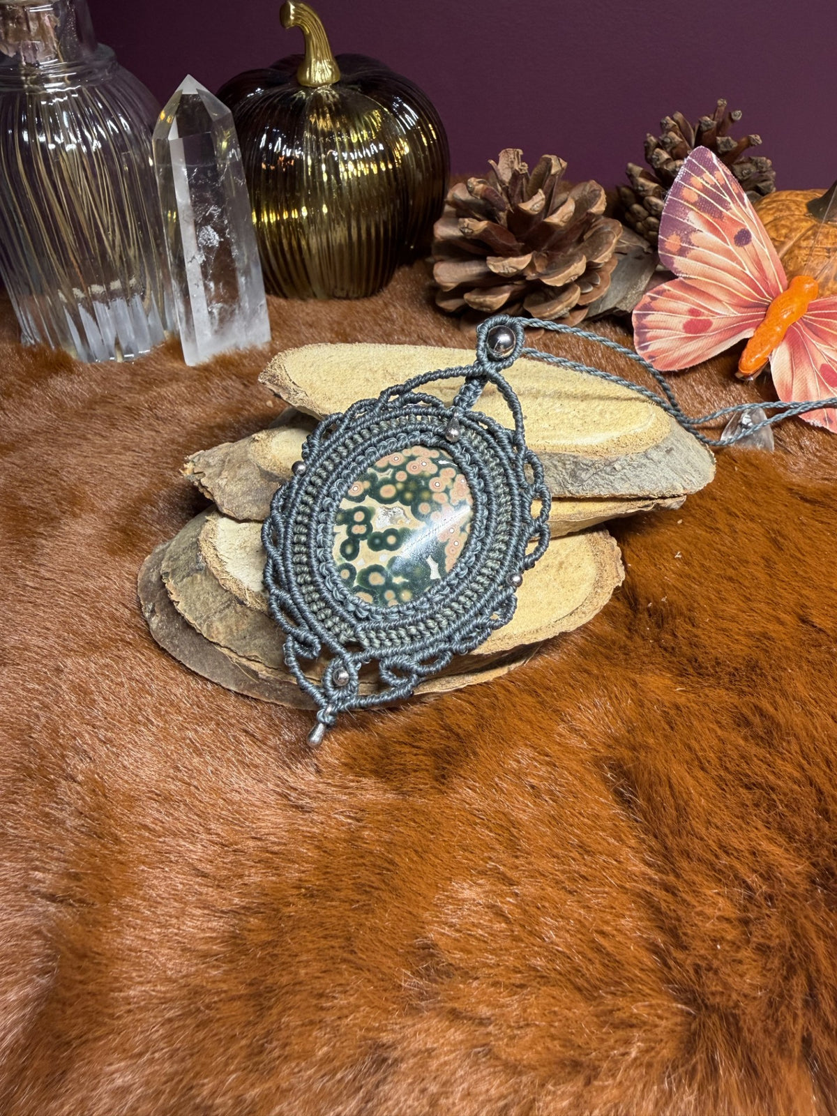 Talisman « Duchesse » — Jaspe Orbiculaire