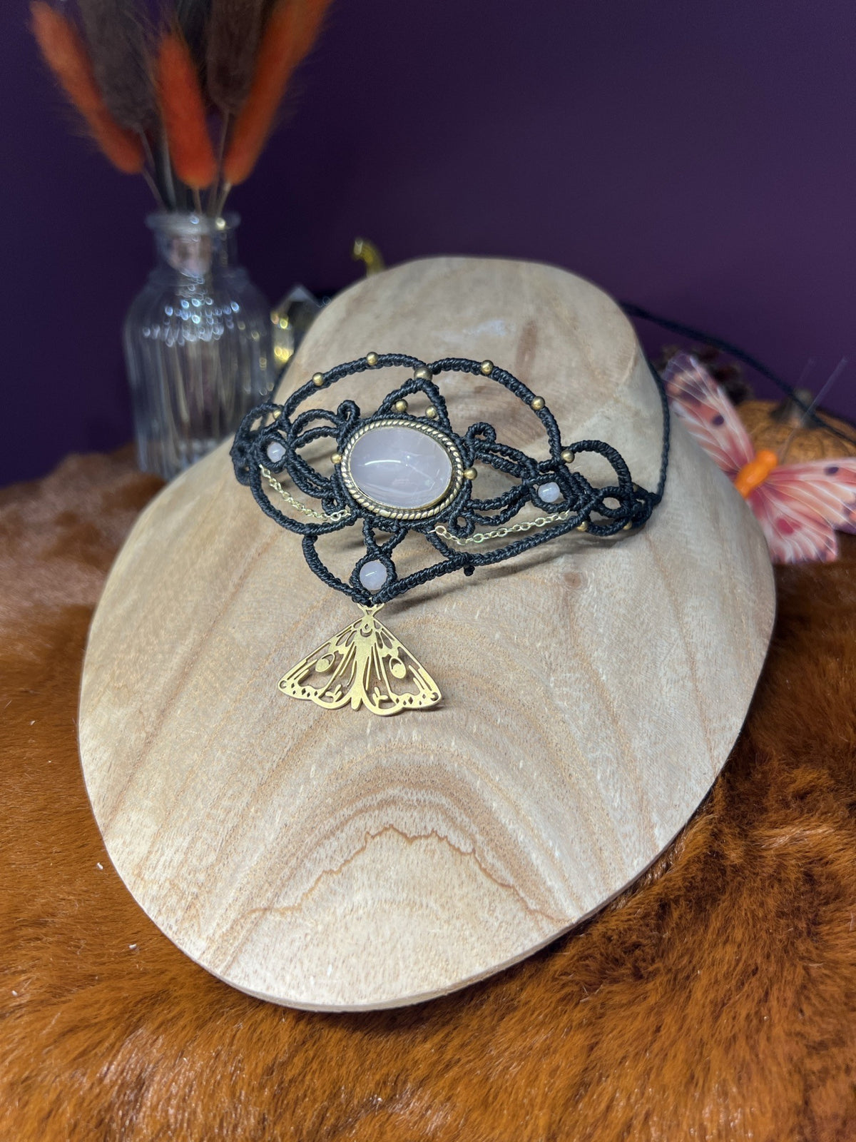 L’Envol – Collier en quartz rose